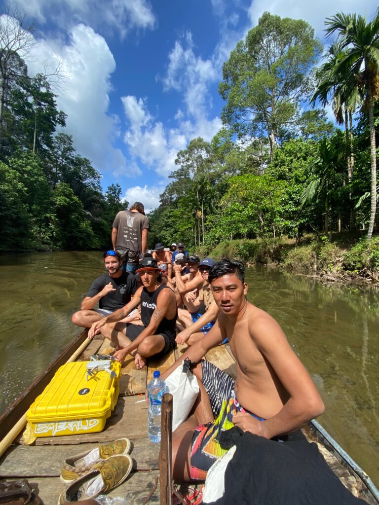 Krui river hike jungle trip waterfall